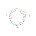 Pet Dog Necklace Handmade Double-Layer Beaded