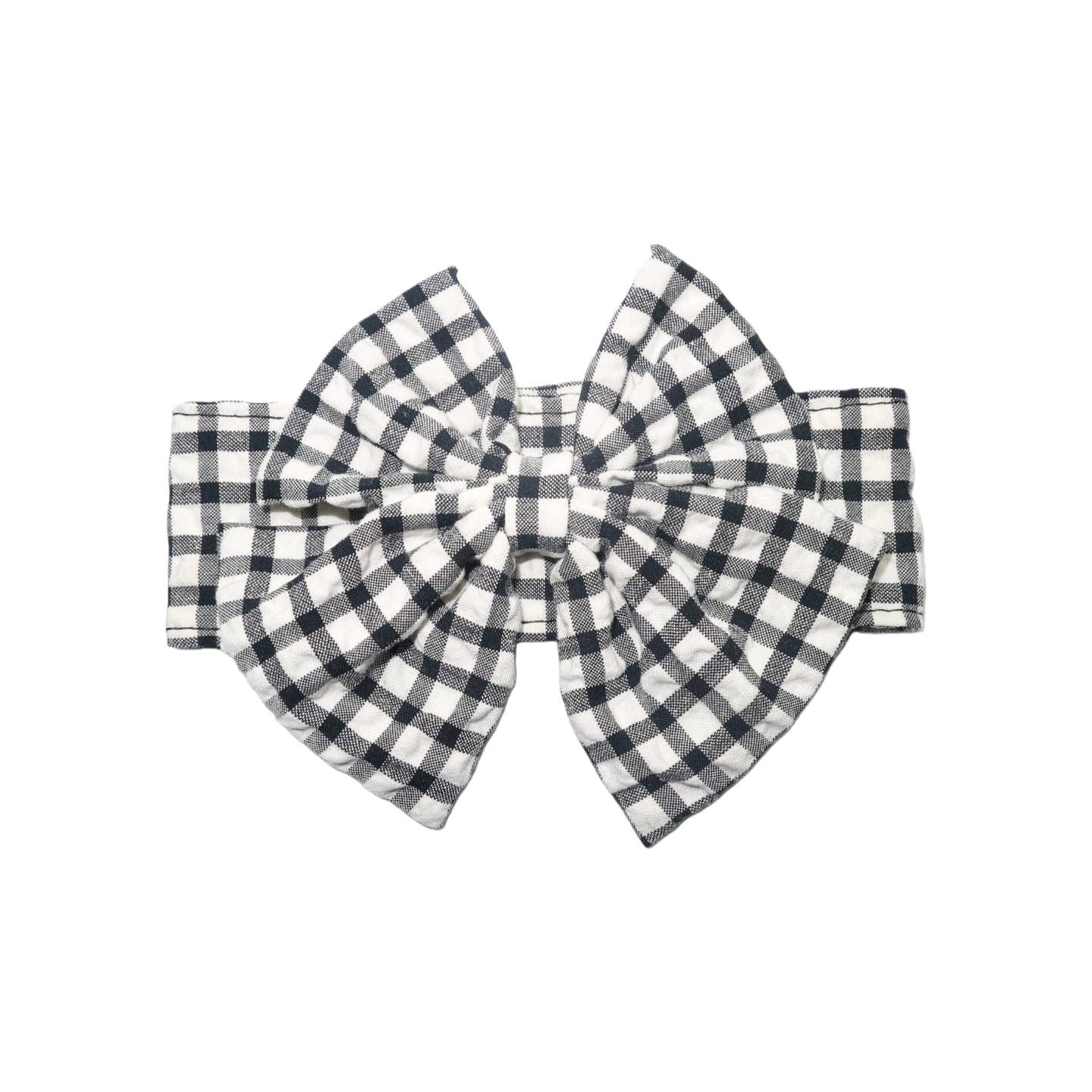 Retro Black and White Plaid Cotton Bow Tie Collar for Cats and Dogs