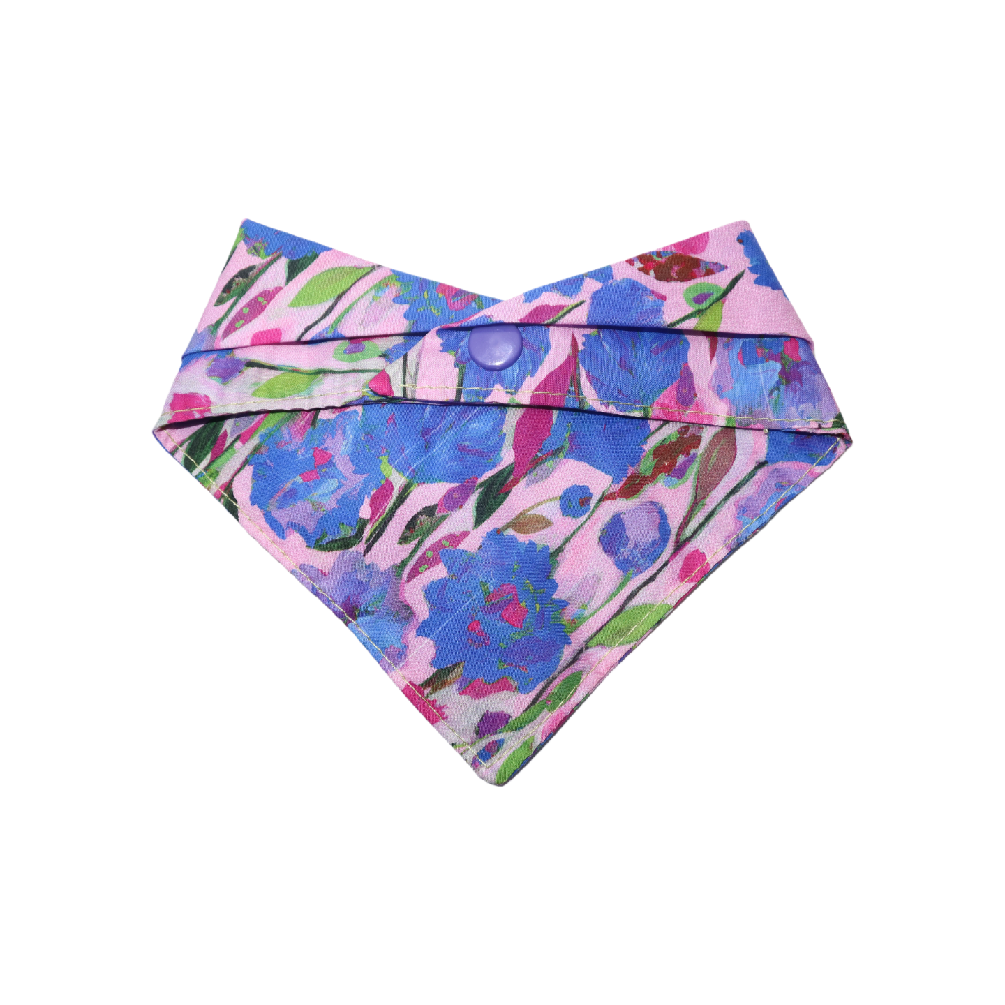 Pet Bandana Bib Oil Painting Floral