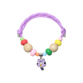 Customizable Pet Tag Sandalwood Necklace Purple Dream
