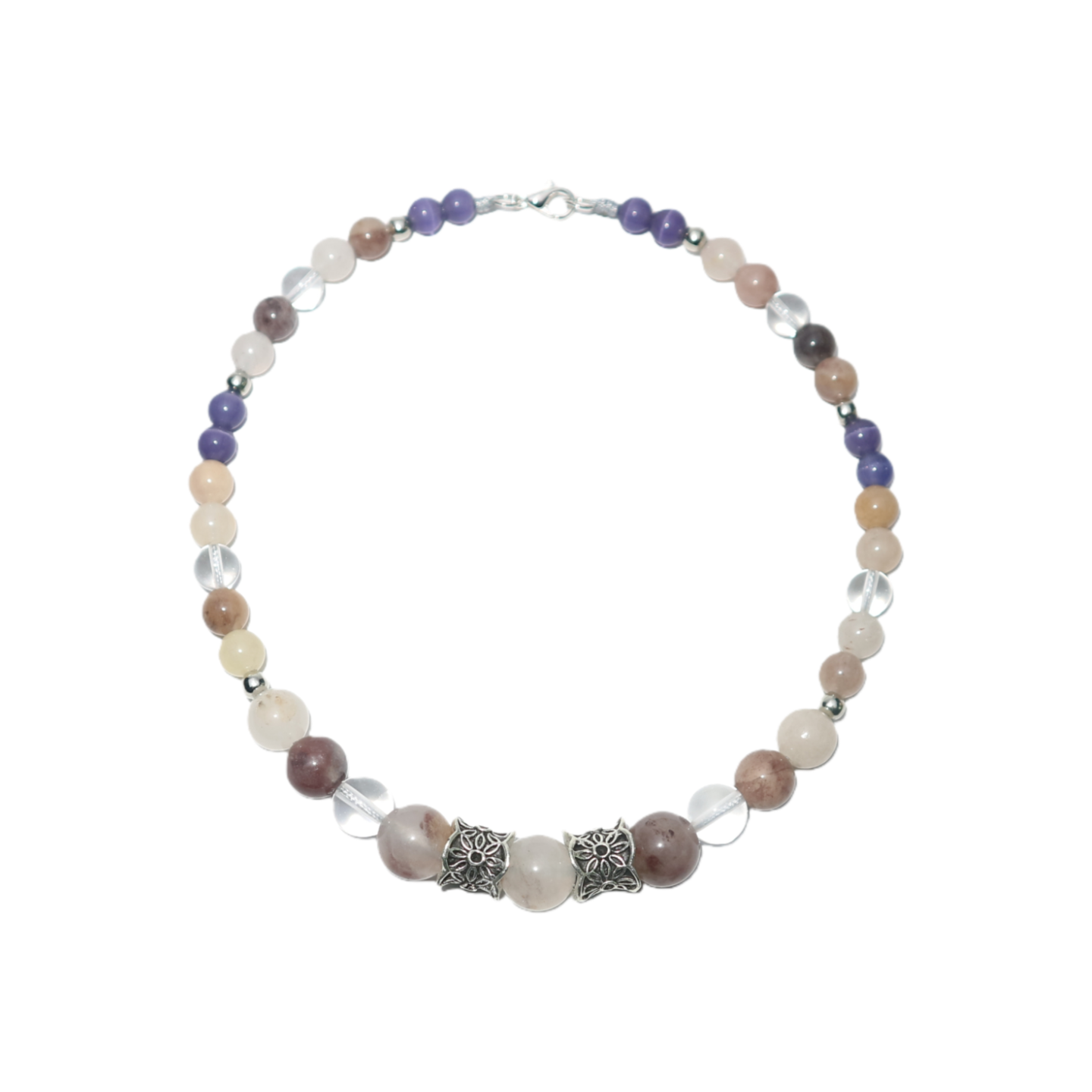 Pet Necklace Autumn Wild Breeze Natural Stone