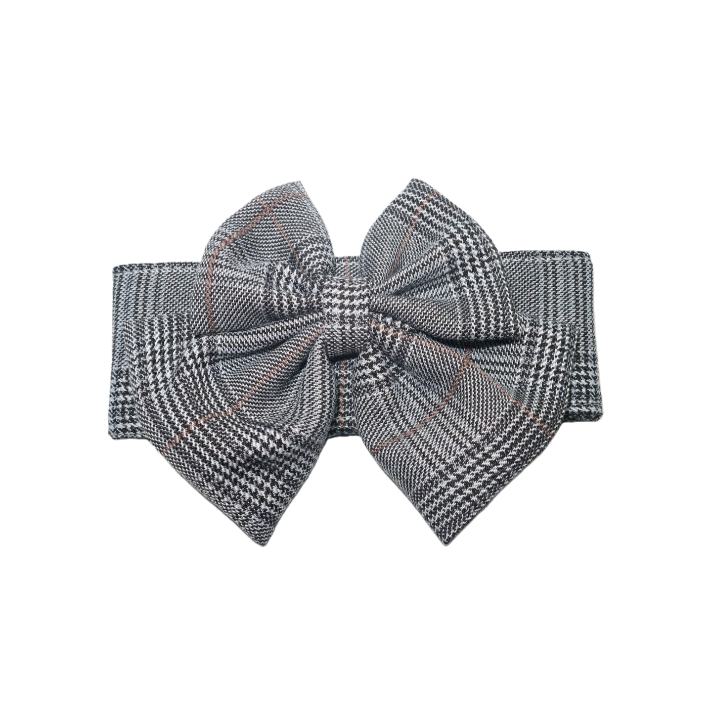 Plaid Woven Cotton Bow Tie Collar for Cats and Dogs