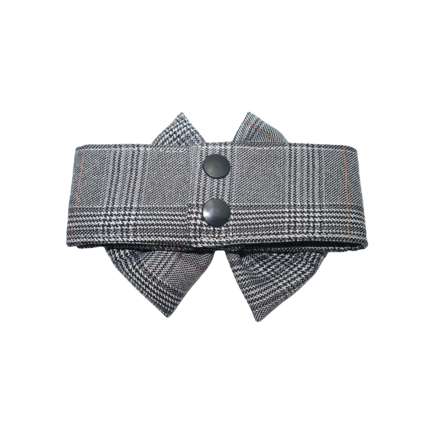 Plaid Woven Cotton Bow Tie Collar for Cats and Dogs