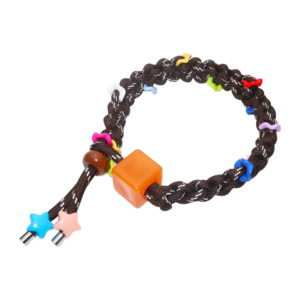 DIY Letter Handmade Rope Pet Dog Cat Necklace