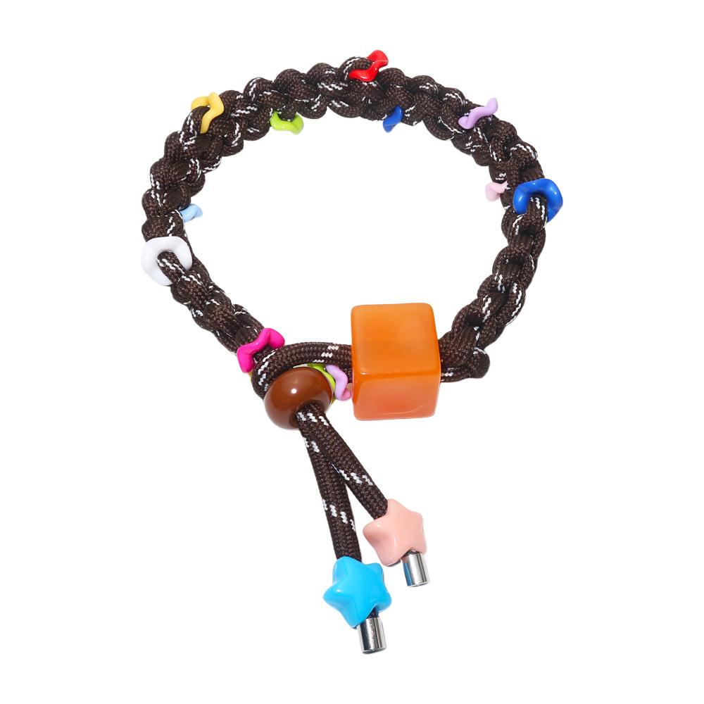 DIY Letter Handmade Rope Pet Dog Cat Necklace